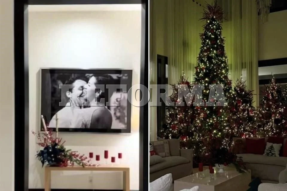 Ángela Aguilar y Nodal celebran la magia de la Navidad