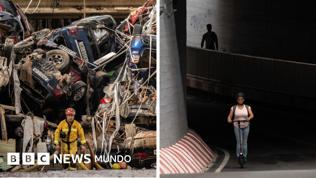 Antes y después en imágenes: Así lucen hoy los lugares de Valencia impactados hace un año por la DANA que causó más de 200 muertes.