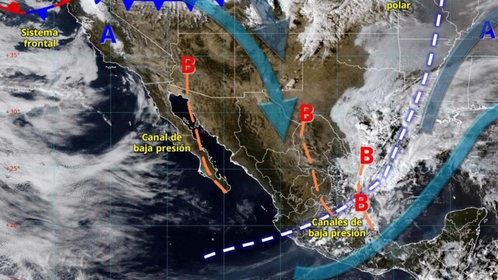 Clima en México para el 18 de diciembre de 2025: Se aproxima un nuevo frente frío