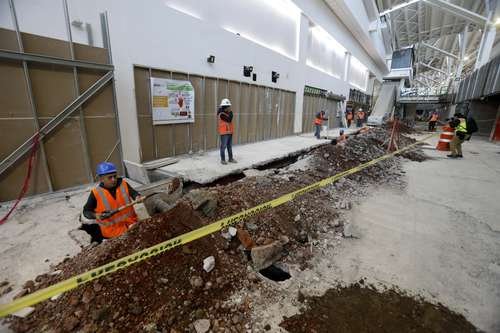 Debido a trabajos en el AICM, recomiendan a los usuarios llegar con anticipación.