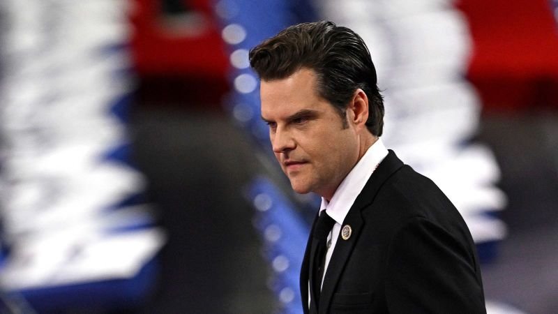 Gaetz anuncia que no regresará al Congreso el próximo año.