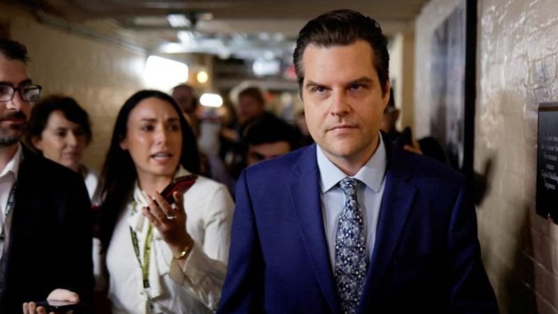 Gaetz tiene conversaciones discretas con senadores republicanos para buscar apoyo como secretario de Justicia en la administración de Trump.