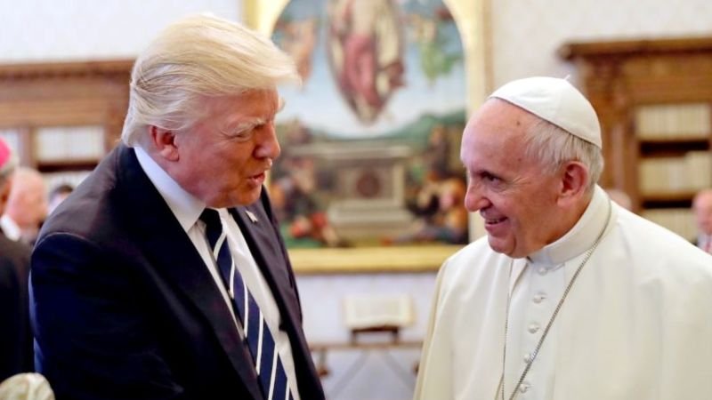 ¿Cómo manejarán el papa Francisco y la Iglesia católica un segundo mandato de Trump?