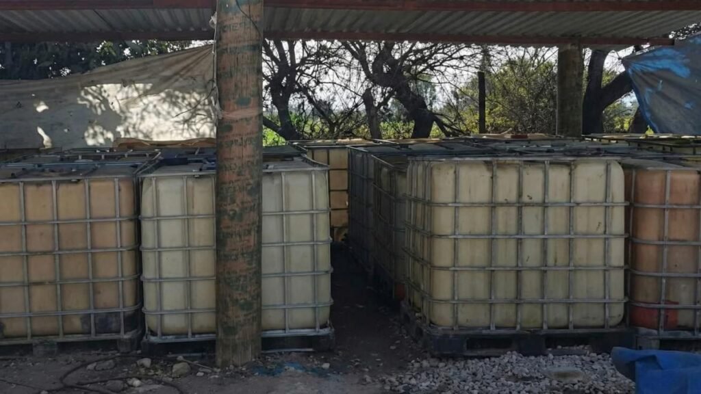 Aprehenden 133 mil litros de huachicol en Hidalgo en operativos de la semana