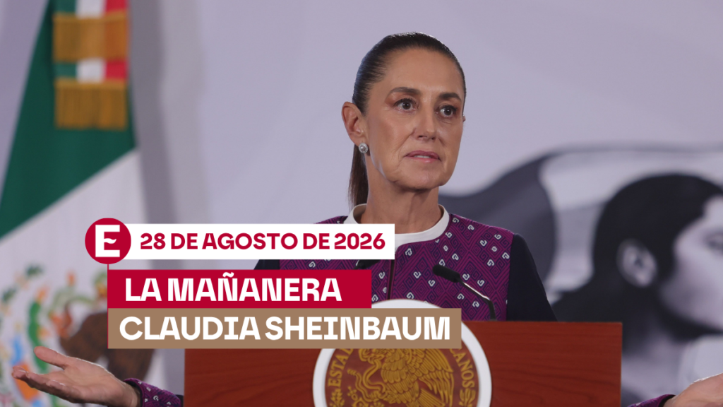 La conferencia "Mañanera" de Sheinbaum EN VIVO: Temas destacados del 28 de agosto de 2026