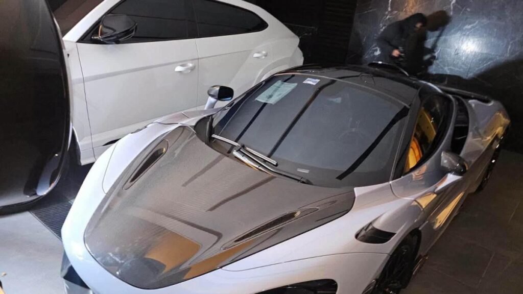 McLaren, Lamborghini y Mercedes: los autos millonarios respaldados por 'El Amarillo'